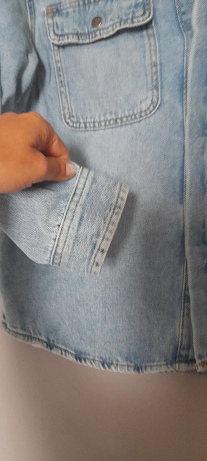 Veste en jean Zara - photo numéro 4