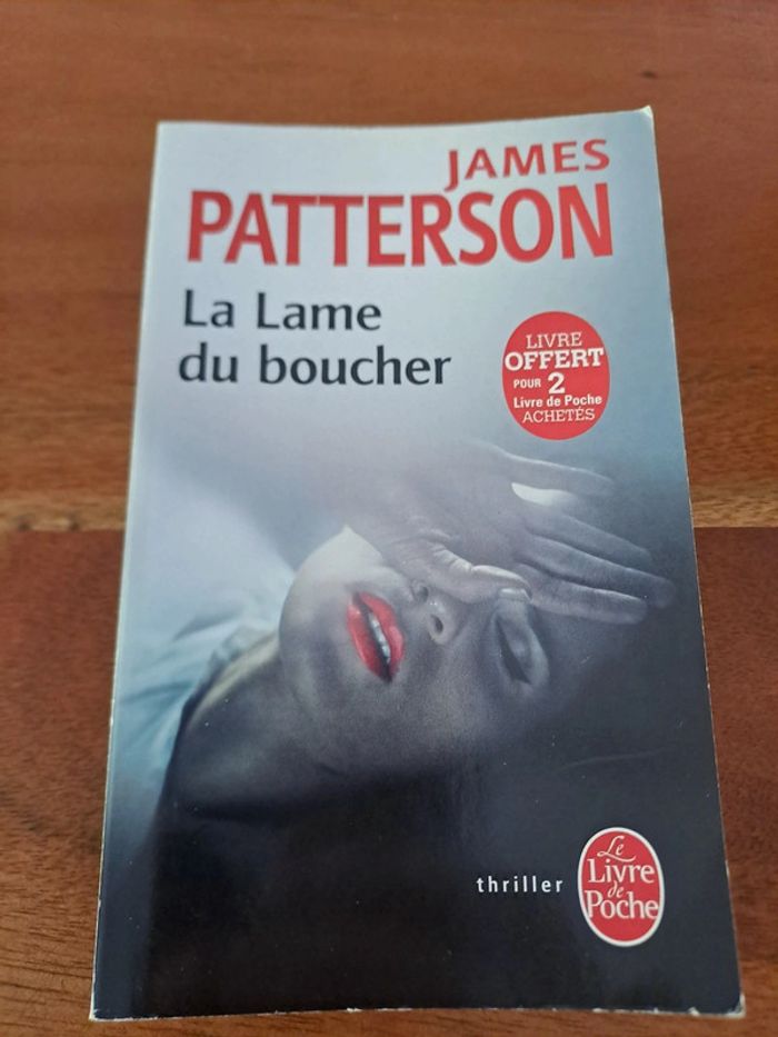 Livre La Lame du Boucher, James Patterson