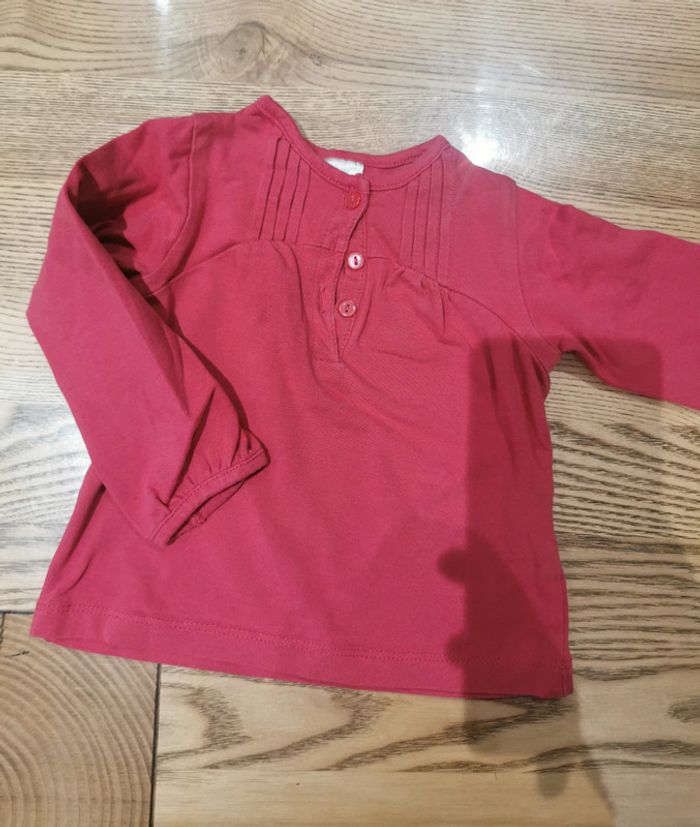 Lot de 10 haut manche longue 6 mois - photo numéro 11