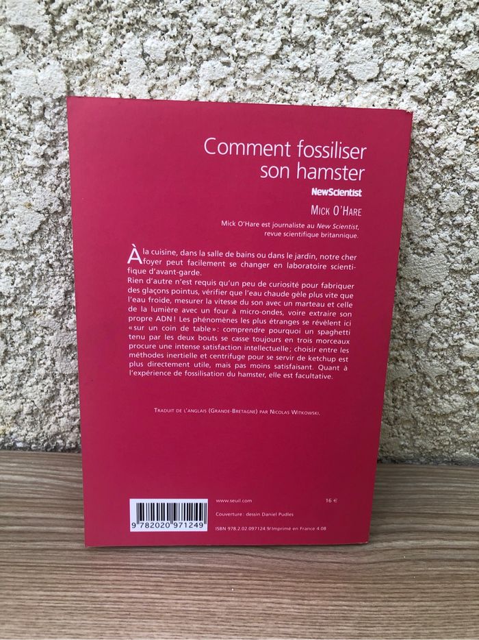 Comment fossiliser son hamster et autres expériences épatantes à faire chez soi - photo numéro 2