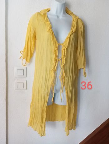 Chemise longue de plage femme.36