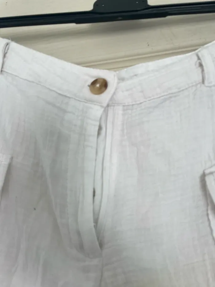 Short, blanc, fluide n°437 - photo numéro 2