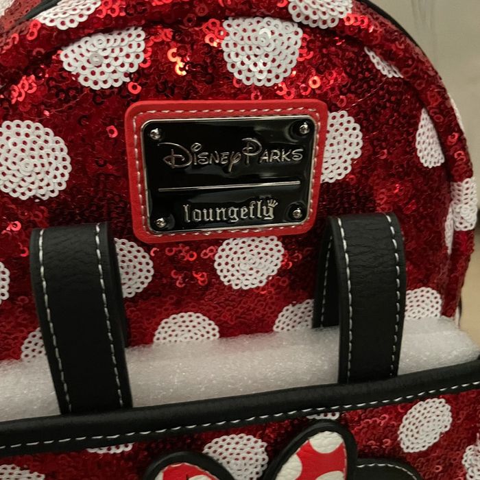 Sac à Dos Disney Parks Loungefly Minnie Mouse Disneyland Paris Neuf Original - photo numéro 9