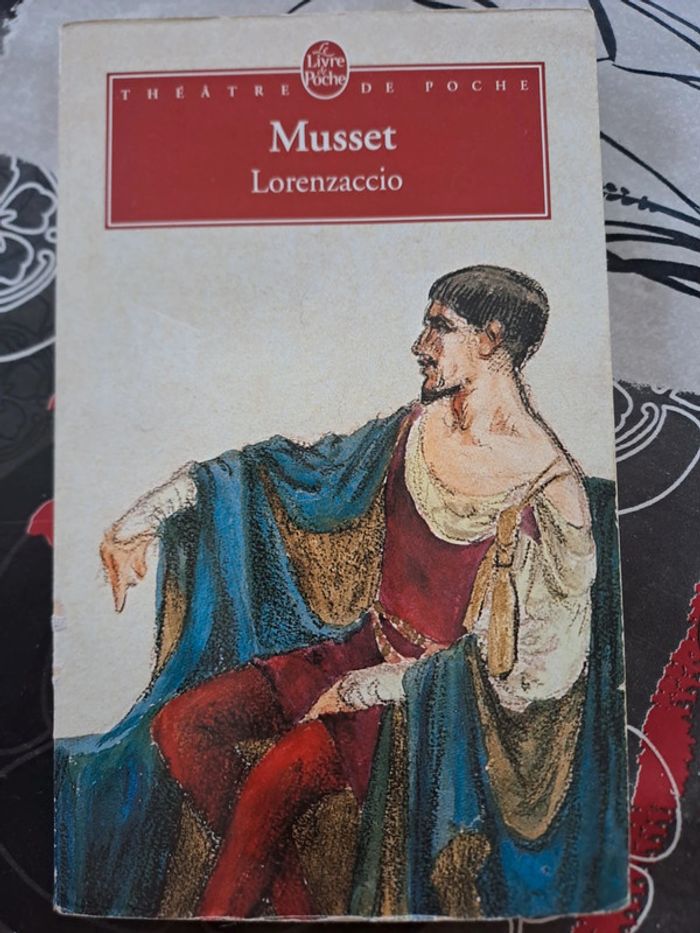 Livre Lorenzaccio, Alfred de Musset