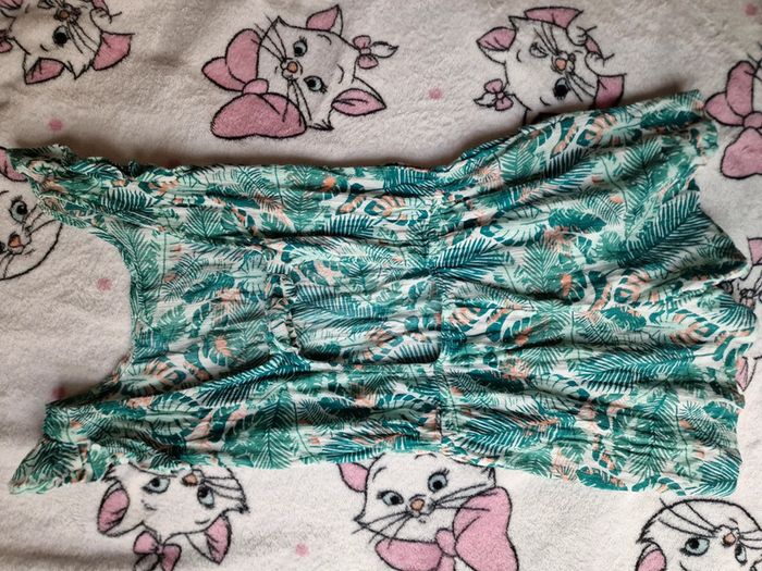 Combi short fleurs tropical 8 ans - photo numéro 2