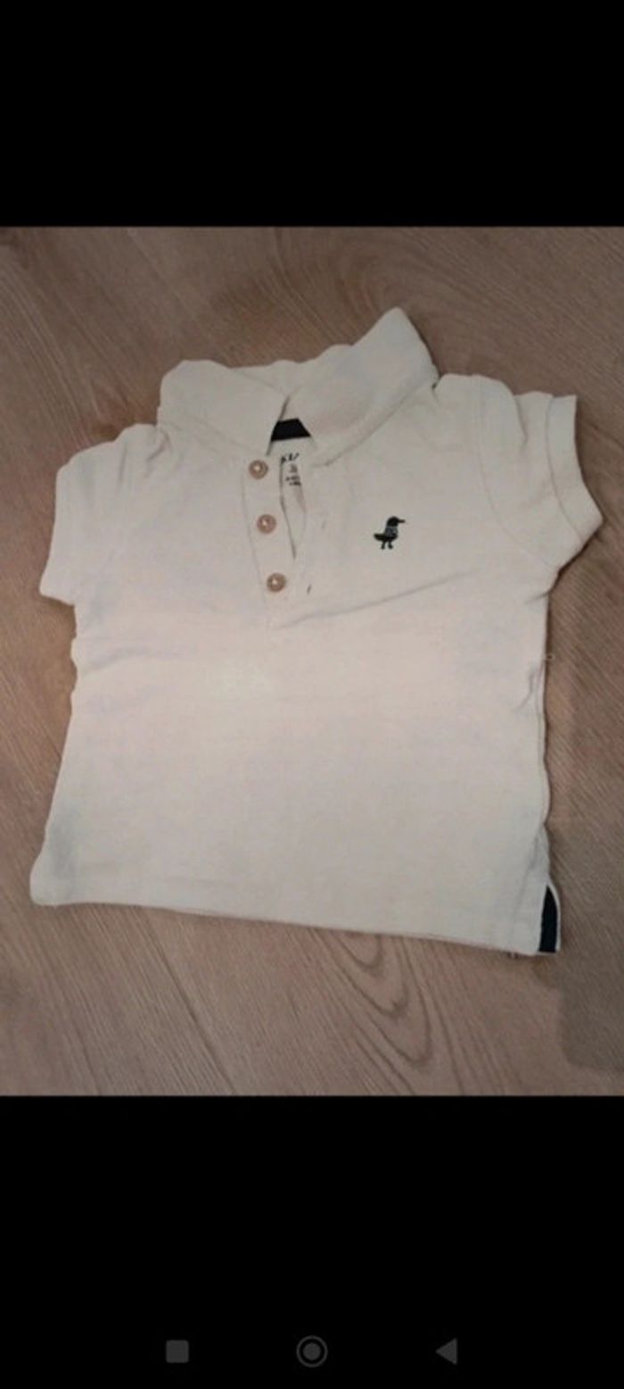 T-shirt Polo 3 mois
