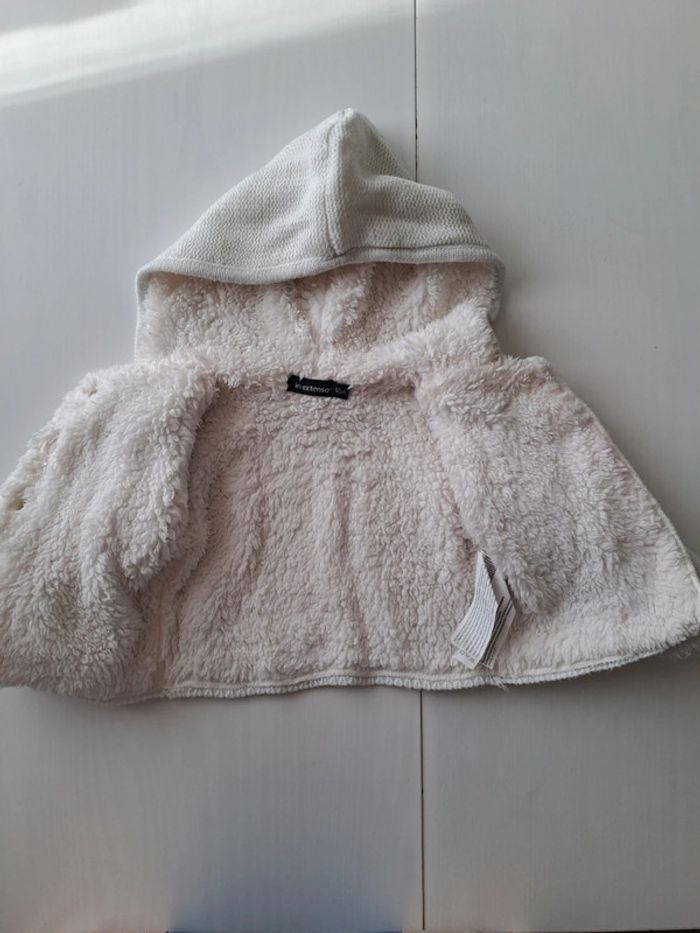 Gilet fourré bébé fille 3 mois - photo numéro 2