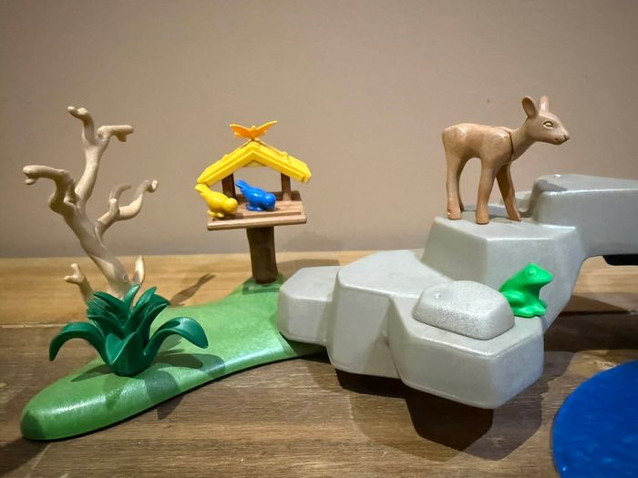 Lot playmobil foret, mare avec animaux - photo numéro 4
