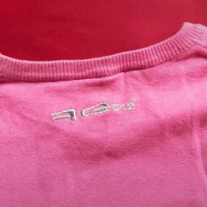 Petit pull col v rose taille 12ans RG512 - photo numéro 5