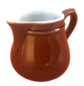 Pichet / Pot à lait   Style bistrot  Grès vernissé