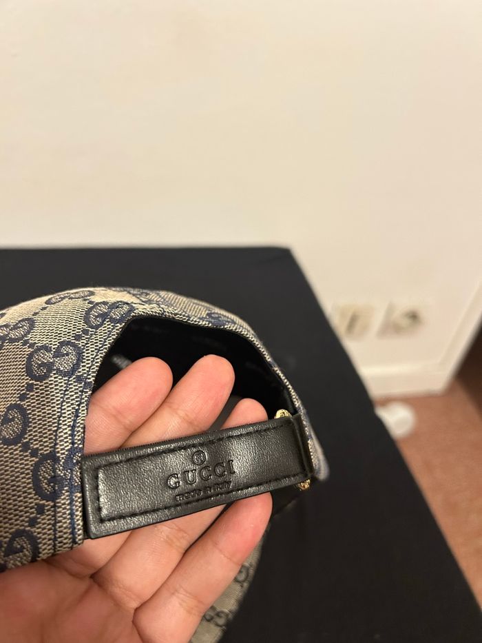 casquette gucci gris - photo numéro 4