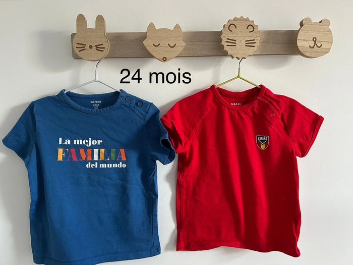 Lot de 2 tshirts Espagne