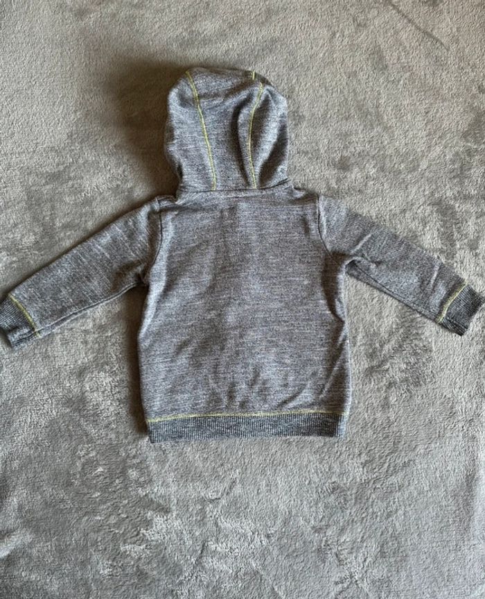 Sweat à capuche garçon - 6mois - Orchestra - photo numéro 3