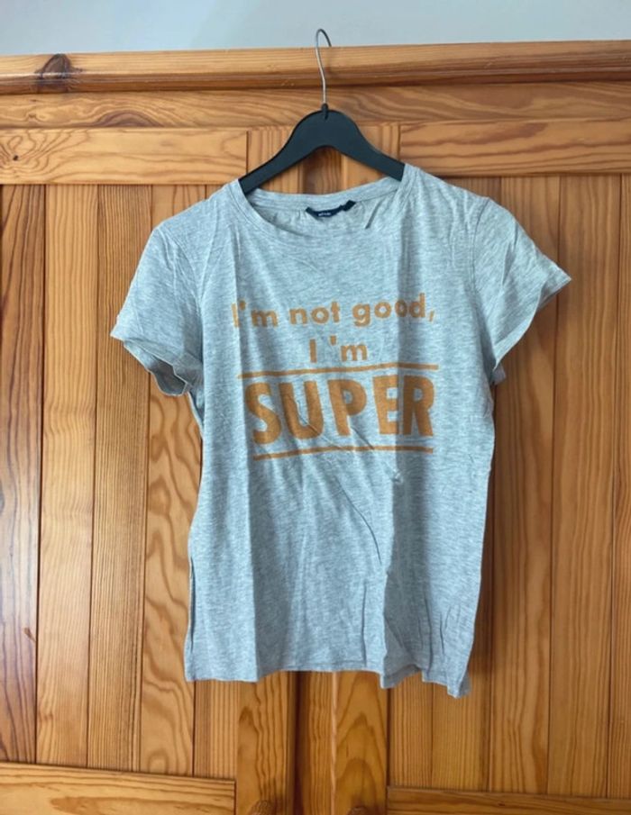 T shirt manche courte femme 38 kiabi