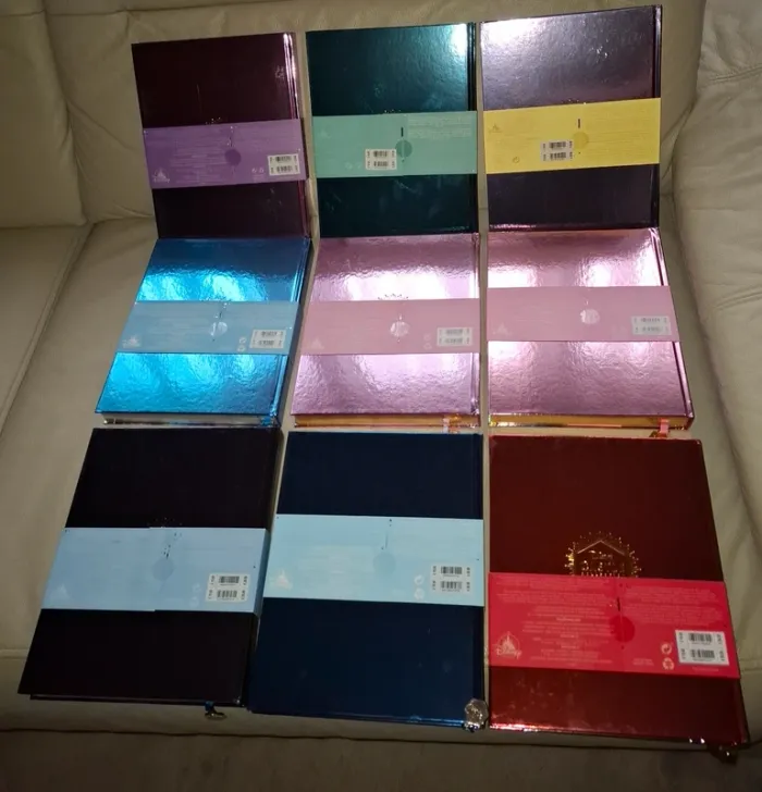Lot de carnets livres cahiers castle collection disney princesse - photo numéro 16