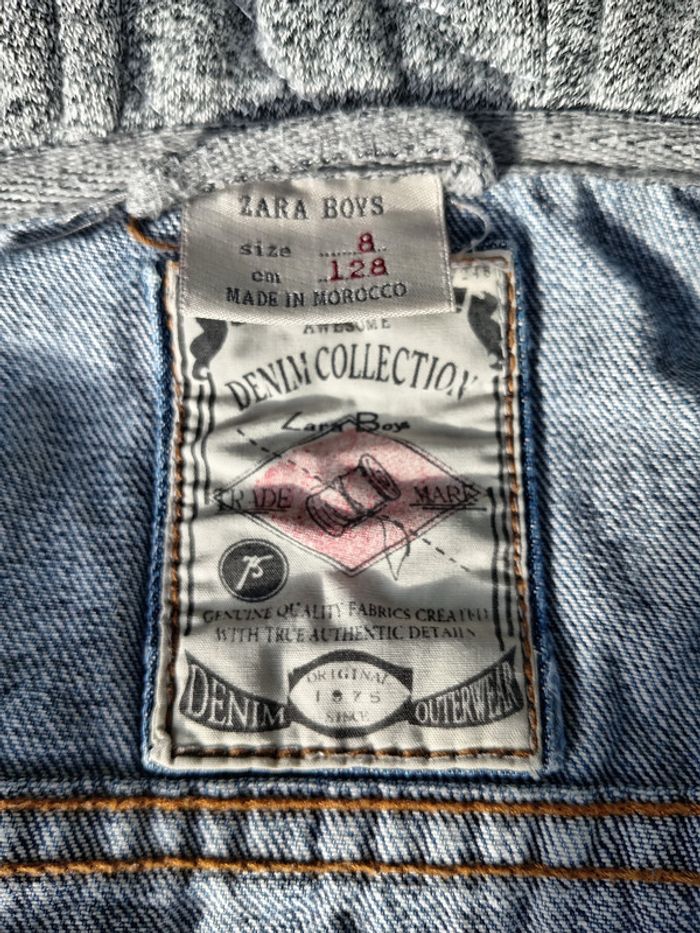 Blouson en jean Zara 8 ans - photo numéro 6