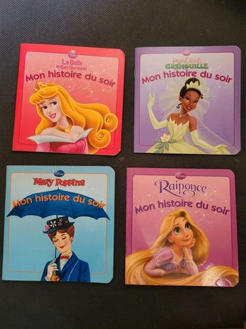 Mon histoire du soir 4 tomes disney