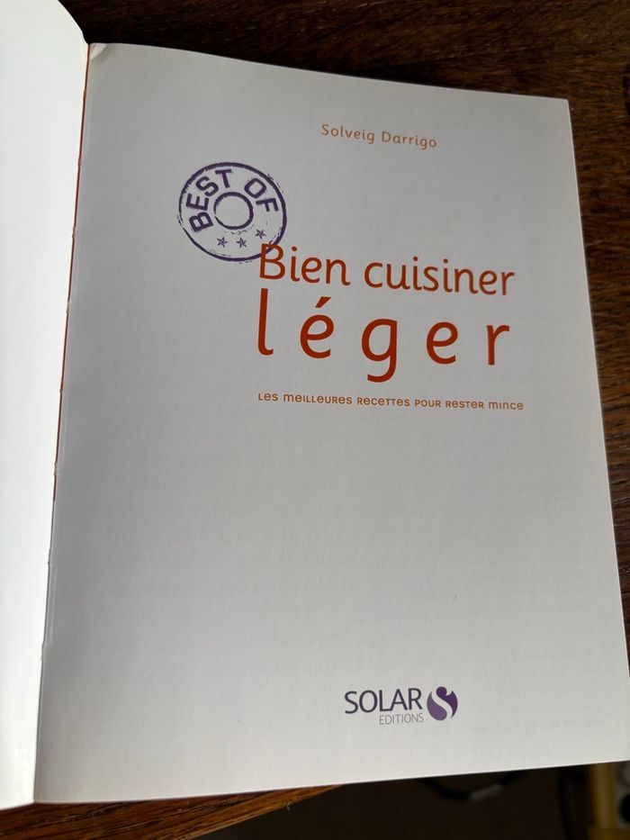 Livre bien cuisiner léger - photo numéro 4