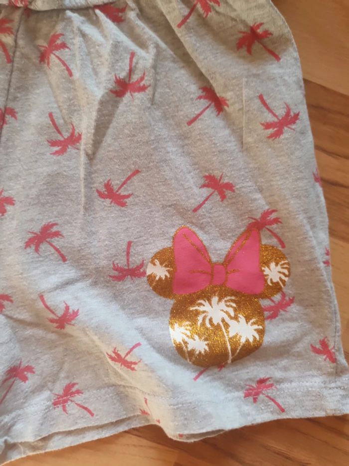 combishort été minnie mouse 4 ans - photo numéro 3