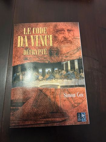 Livre le code da Vinci décrypté de Simon cox