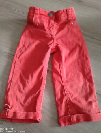 Pantacourt jeans orchestra 5 ans fille