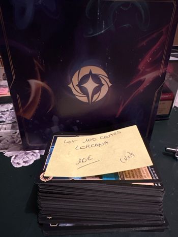 Lorcana lot 100 cartes