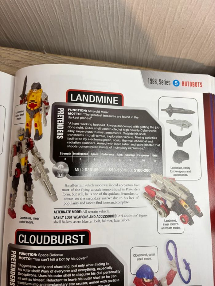 Transformers vintage jouet robot figurine G1 autobot pretenders landmine - photo numéro 10