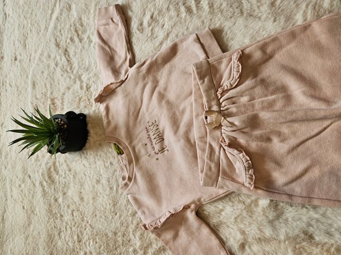 🌟 Tape à l'œil- Ensemble pantalon +pull rose - Taille 6 mois - photo numéro 9