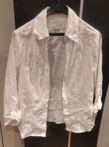 Chemisier blanc cache cache taille 4