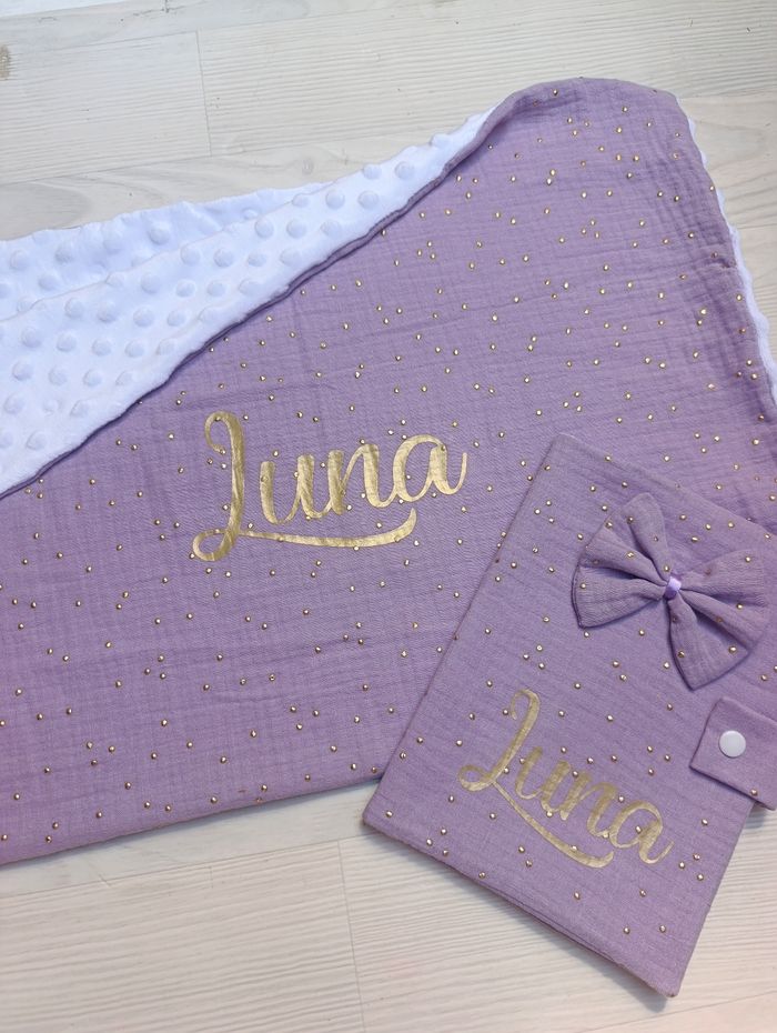 Couverture bébé personnalisée