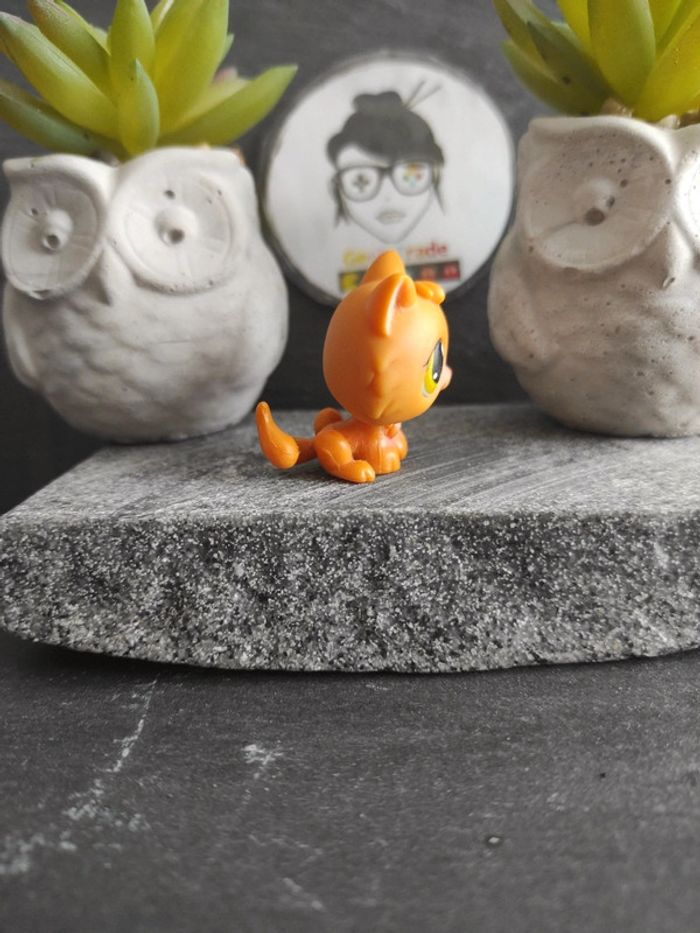 Littlest Petshop Pet Shop LPS chat snowshoe 86 cat Kitten #geektradelpschat - photo numéro 2