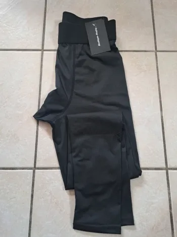Sous vetements technique long noir uni 🚹 taille M boutique Rugby Neuf
