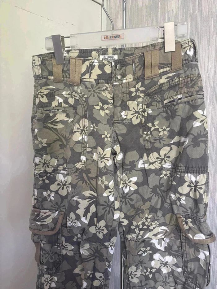 Pantalon de fleur taille 36 marque chose promise• - photo numéro 2