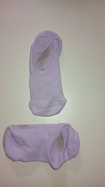 Chaussettes sale violette