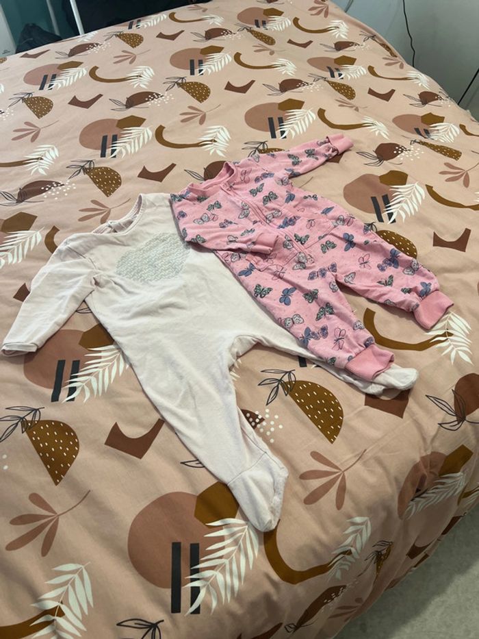 Lot de 2 pyjama fille 1 pièce