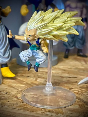 Figurine dragon ball gashapon hg Gotenks ssj3