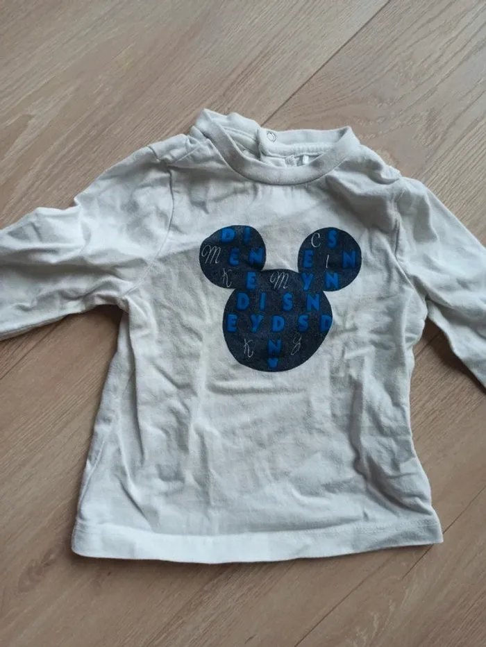 Ensemble pantalon et t-shirt manches longues taille 6 mois - photo numéro 4