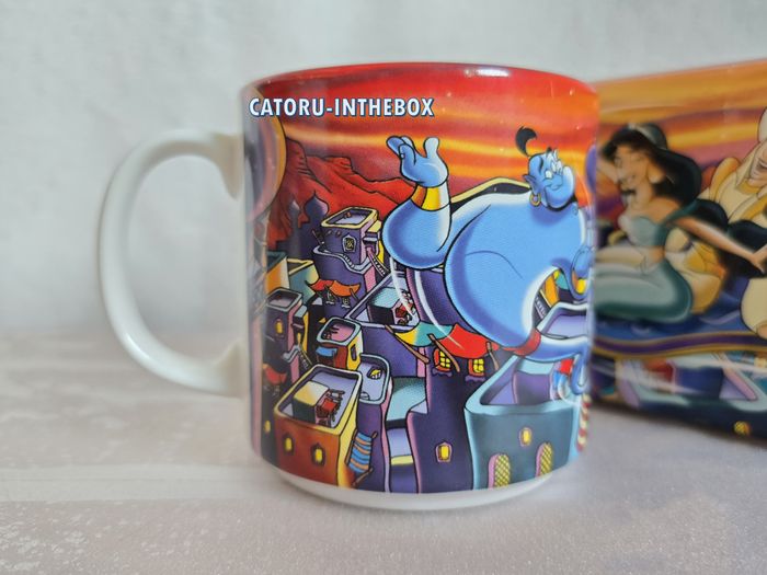 Tasse / Mug / Cup scène boite Disney Classics Aladdin Jasmine Genie - photo numéro 9