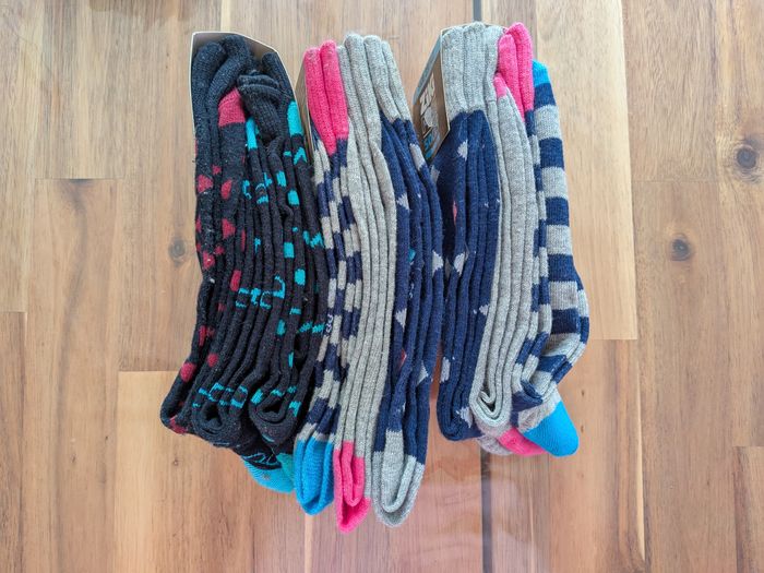 11 Paires de chaussettes Homme 39 / 42 Neuf - photo numéro 2