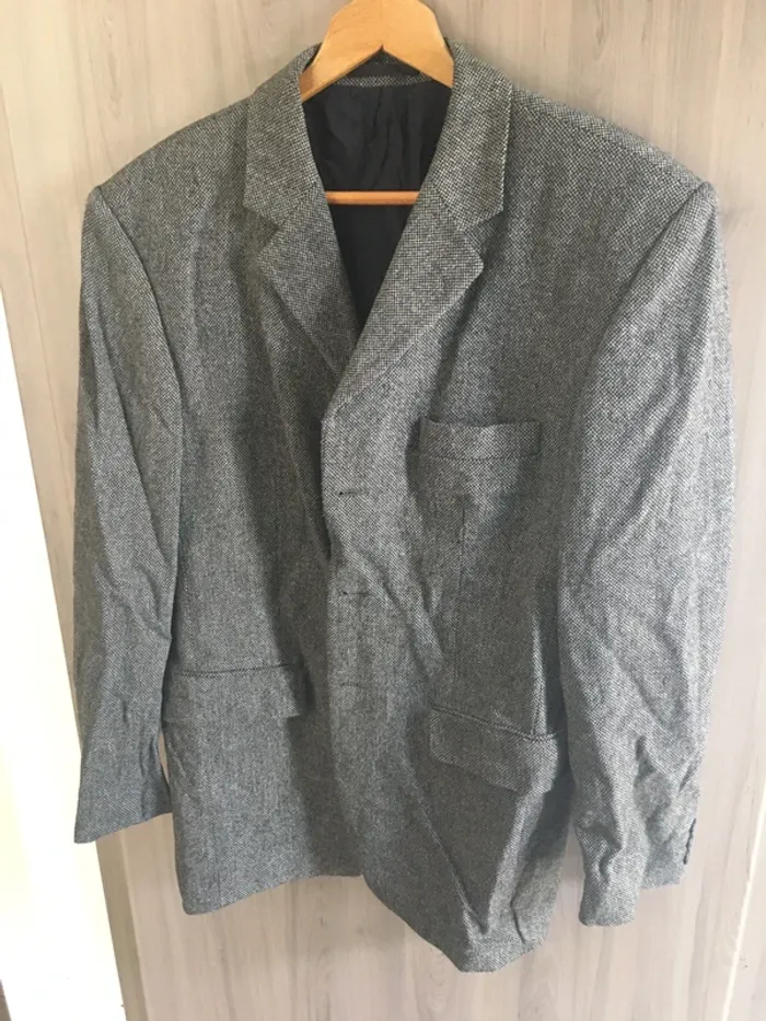 Veste costard grise Laurent Cerrer T.52/L