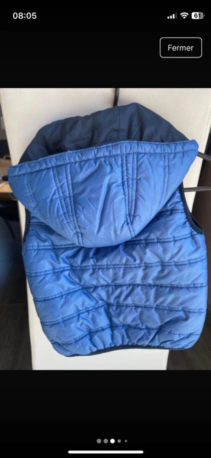 Doudoune sans manches garçon – Losan – 5 ans / 110 cm – Très bon état - photo numéro 2