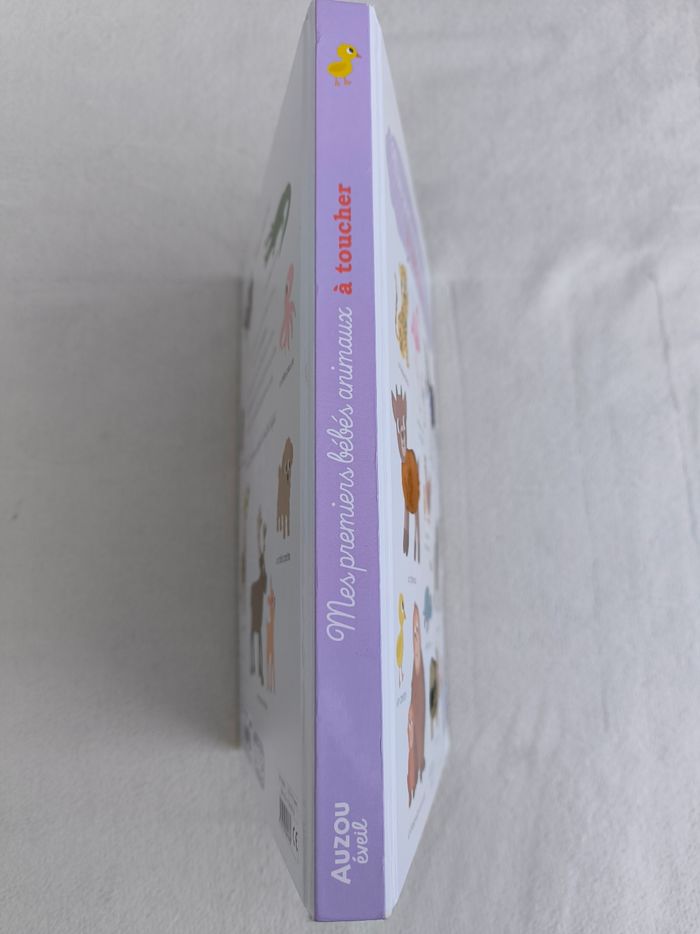 Livre Mes premiers bébés animaux à toucher Auzou - photo numéro 10