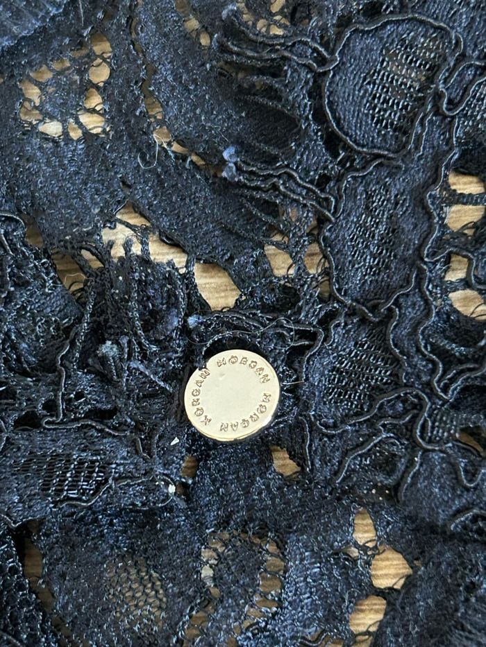 Combinaison bleue marine avec dentelle Morgan taille 34 TBE - photo numéro 10