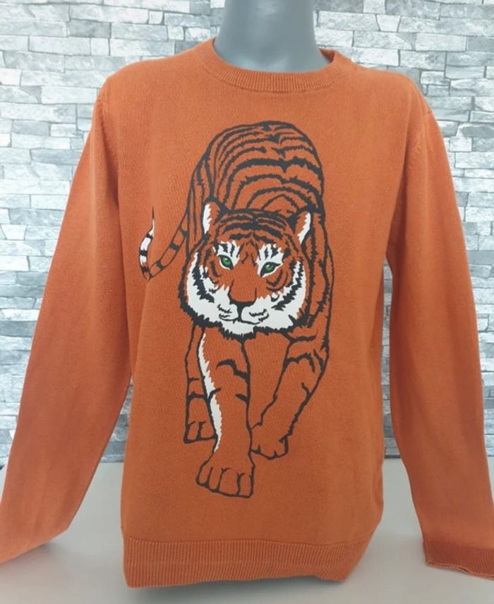 Pull tigre 8 ans