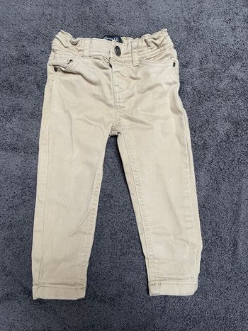 Jeans beige 12-18m