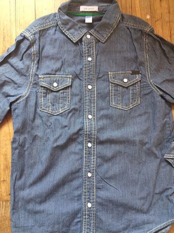 Chemise en jean#okaidi#8 ans