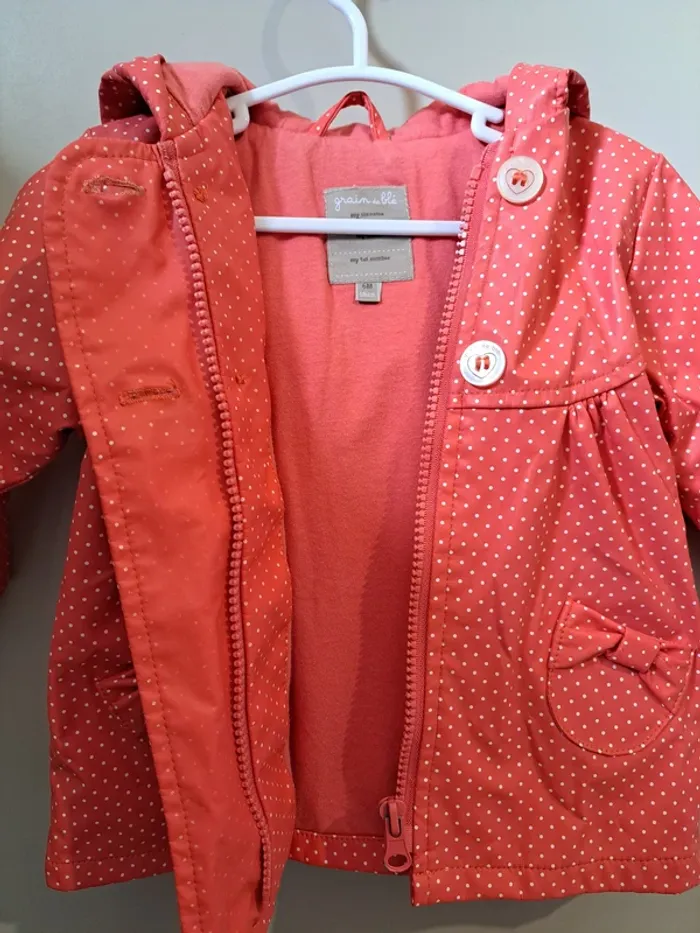 Parka - Grain de blé - 6 mois - photo numéro 4
