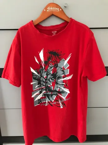 garçon t-shirt manches courtes kiabi 12 ans rouge xxs regular à motif
