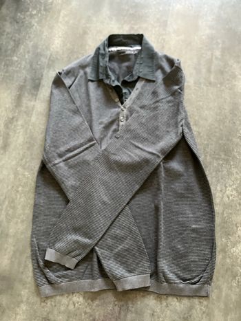 Pull avec col chemise