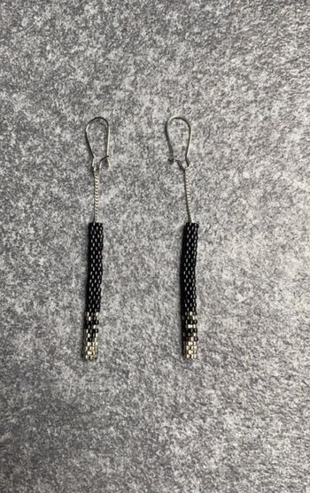 Boucle d’oreilles perles de miyuki
